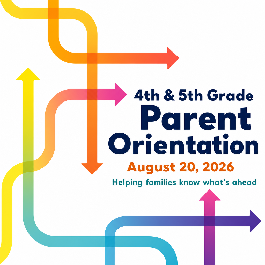 4th and 5th grade Parent Orientation