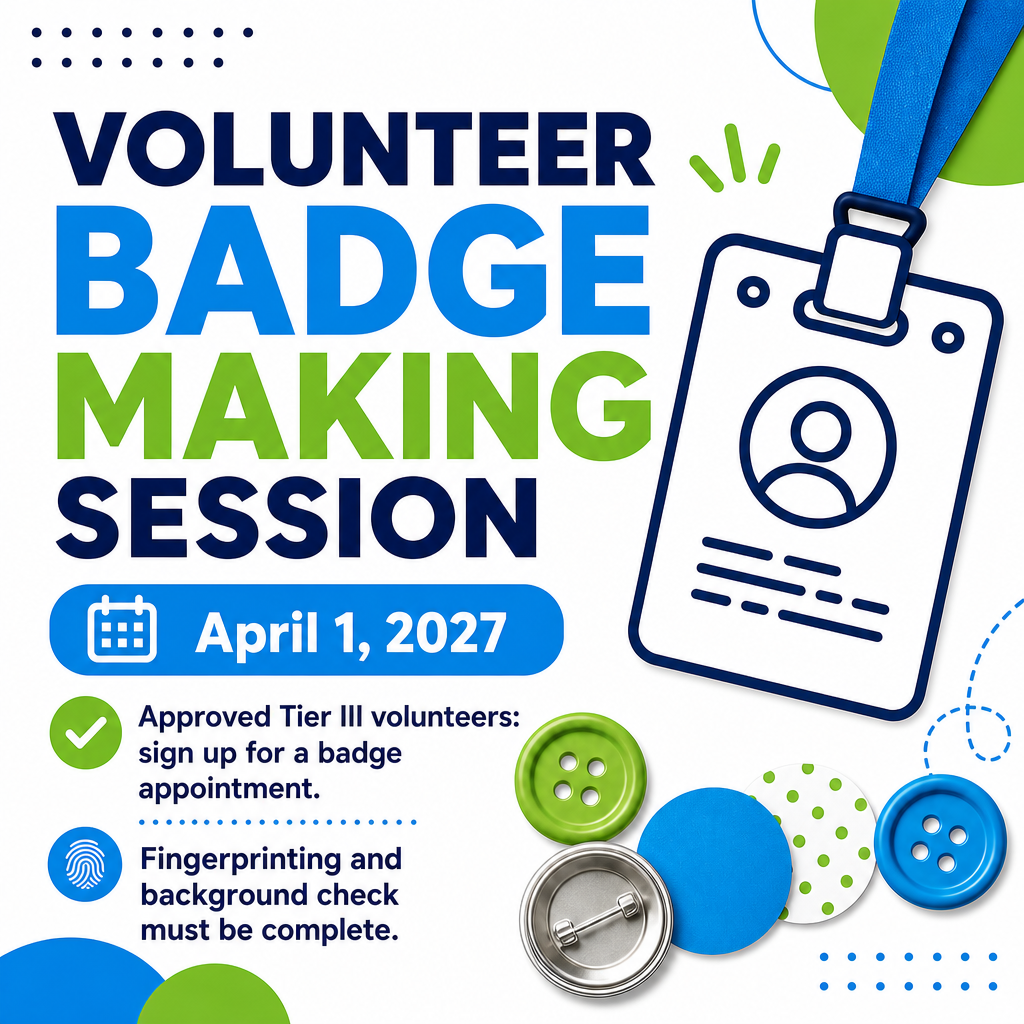 Volunteer Badge Making Session
