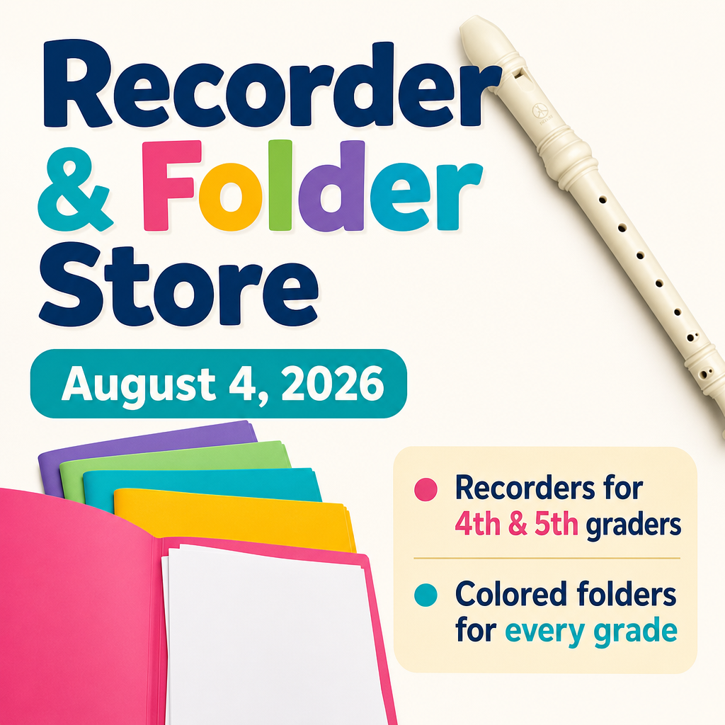 Recorder and Folder Store